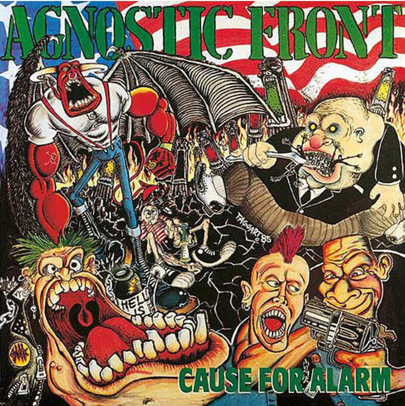 AGNOSTIC FRONT 2作★CAUSE FOR ALARM&VICTIM IN PAIN/LAST WARNING+1st EP/IRON CROSS*warzone madball cro-mags murphy's law soia d.r.i