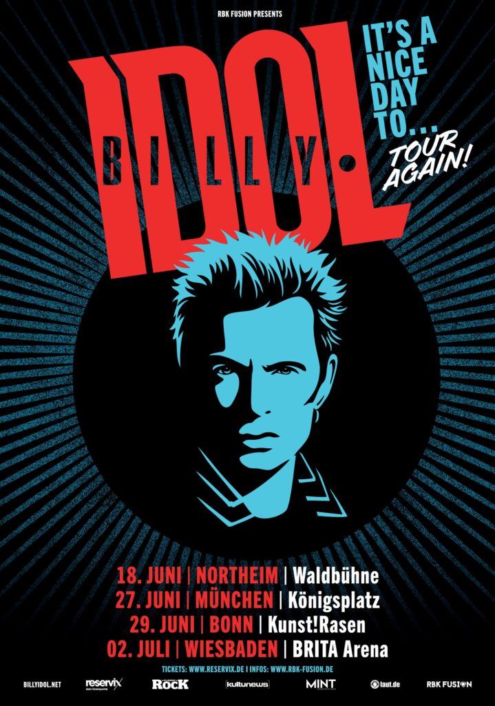 Billy Idol Tourposter