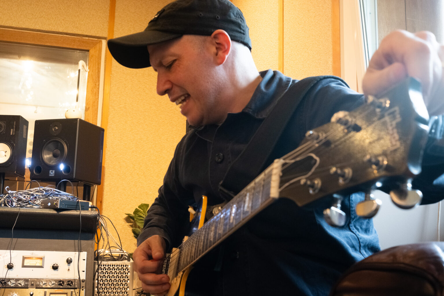 Mogwai im Studio (Foto: Paul Savage)