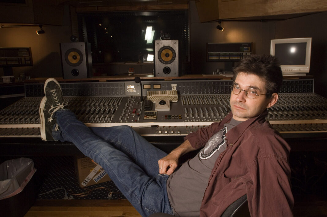 Steve Albini in seinen Electrical Audio Studios, Chicago, 2005 (Foto: Paul Natkin/Getty Images)