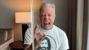 James Hetfield feiert Geburtstag – »Enter Sandman« auf Helium