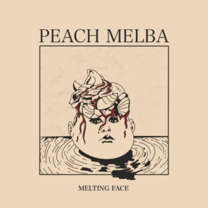 Peach Melba Melting Face Cover