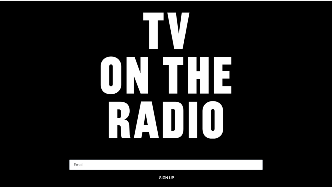 Die aktuelle Bandwebsite von TV On The Radio (Screenshot: tvontheradio.com)