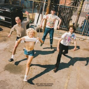 Amyl And The Sniffers Cartoon Darkness Cover