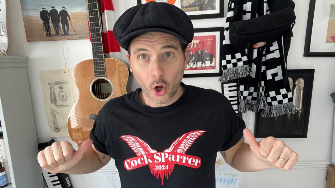 Jet Baker von Buster Shuffle und seine Favorite Bandshirt (Foto: privat)