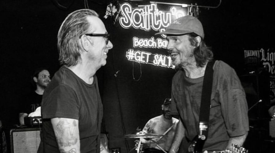 Brian Baker & Gorilla Biscuits in Salty’s Beach Bar, Lake Como, NJ