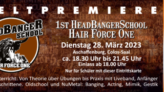 Hair Force One – Freikarten für Headbanging-Schule zu gewinnen!