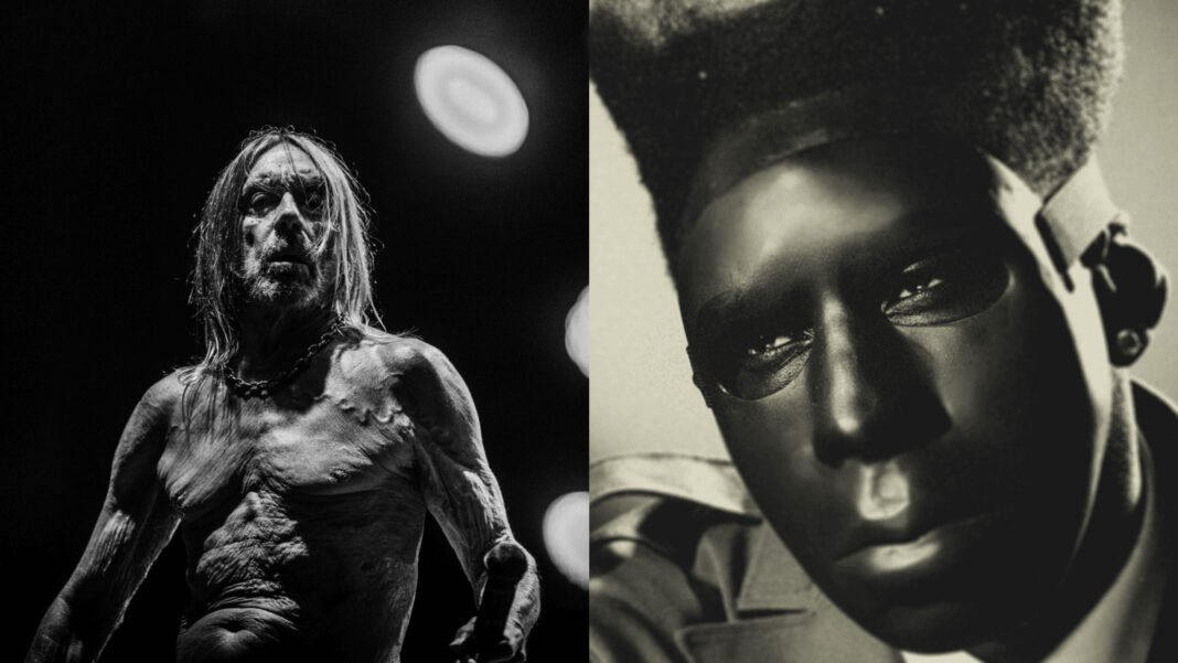 Iggy Pop (Foto: Vincent Guignet) & Tyler, The Creator (Cover-Artwork 