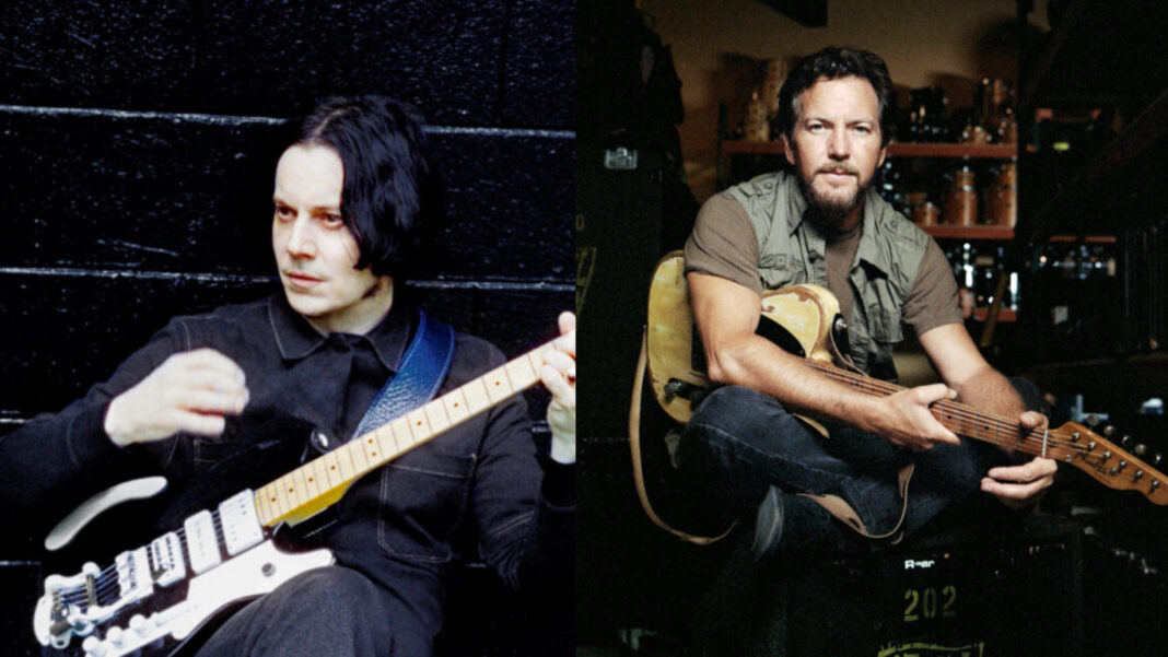 Jack White & Eddie Vedder (Fotos: David James Swanson / Danny Clinch)