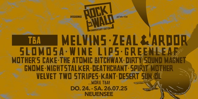 Rock im Wald vorläufiges Line-up 