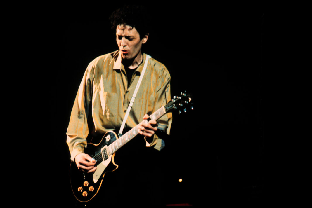 Slim Dunlap mit den The Replacements 1991. (Foto: Jim Steinfeldt/Michael Ochs Archives/Getty Images)